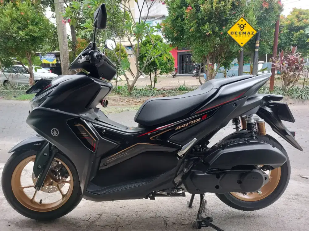 (DP 400 Rb)‼️ Yamaha Aerox S ABS Keyless Connected Hitam 2023