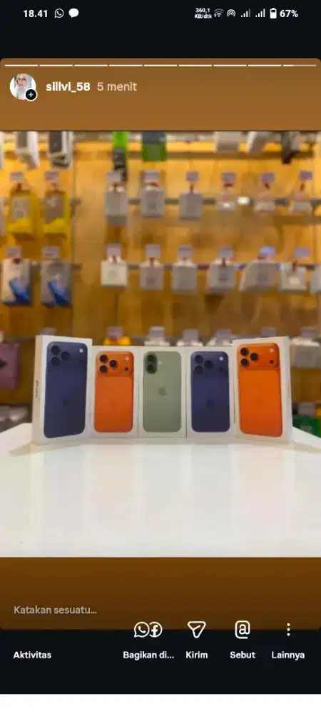 IP 17 series bisa keredit garansi resmi