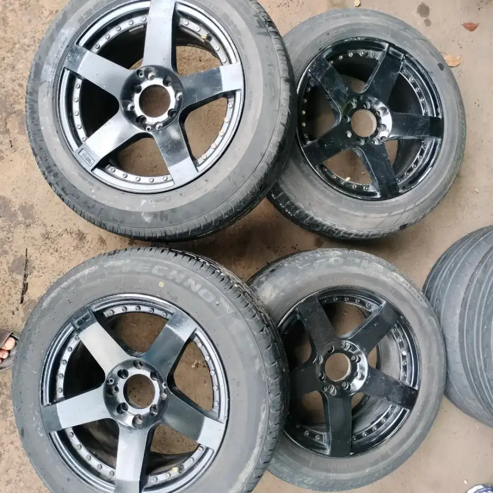 Velg Rockstar ring 15 pcd 4x100/114,3 ban 185/65 R15 4pcs