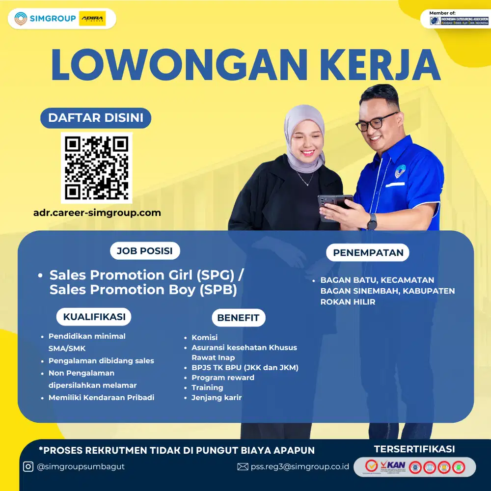 SPG/SPB ADIRA BAGAN BATU