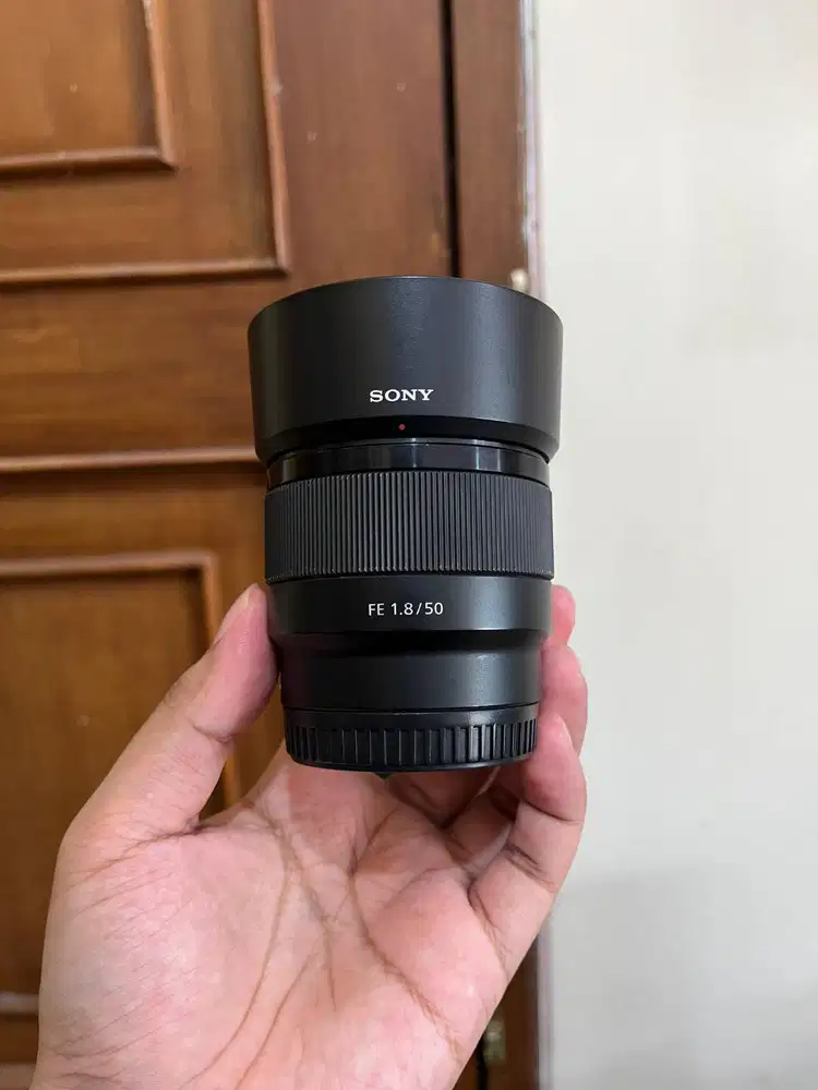 Lensa Fix Sony FE 50mm f1.8 Bokeh Fullset