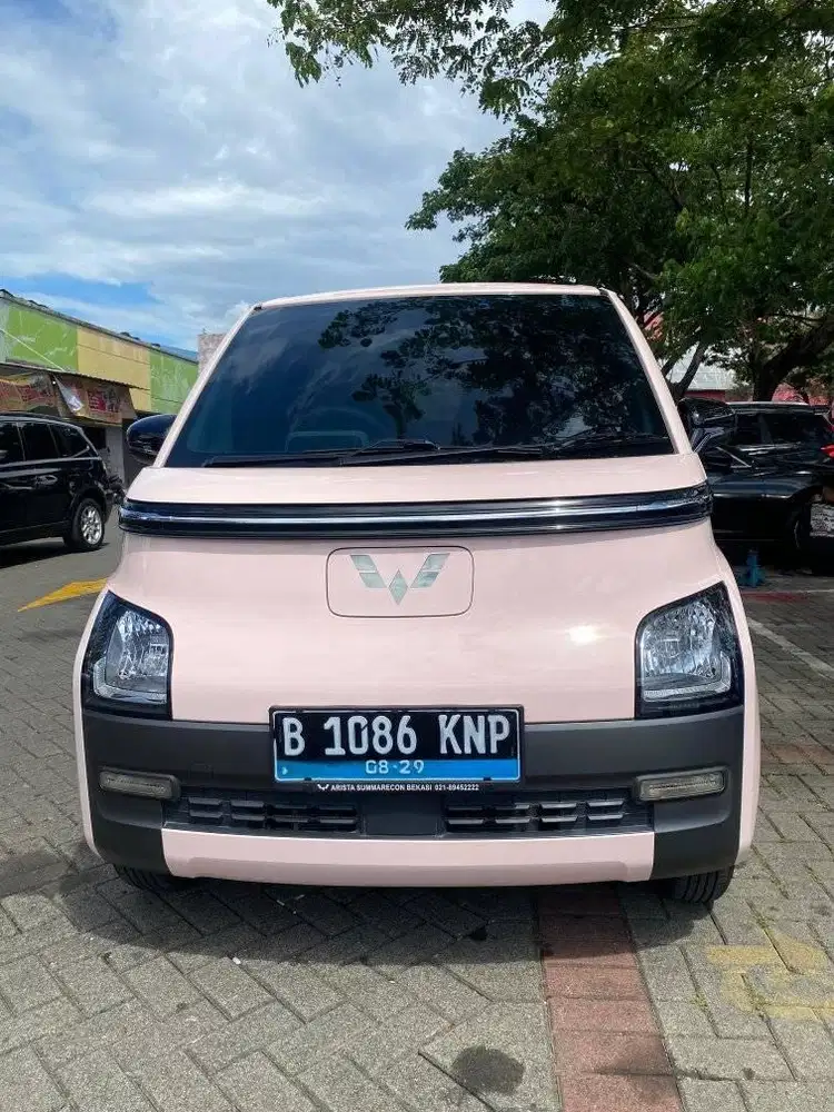 wuling air ev thn2024 w pink pjk pjjg trwt siap pakai low km 17rb bgs