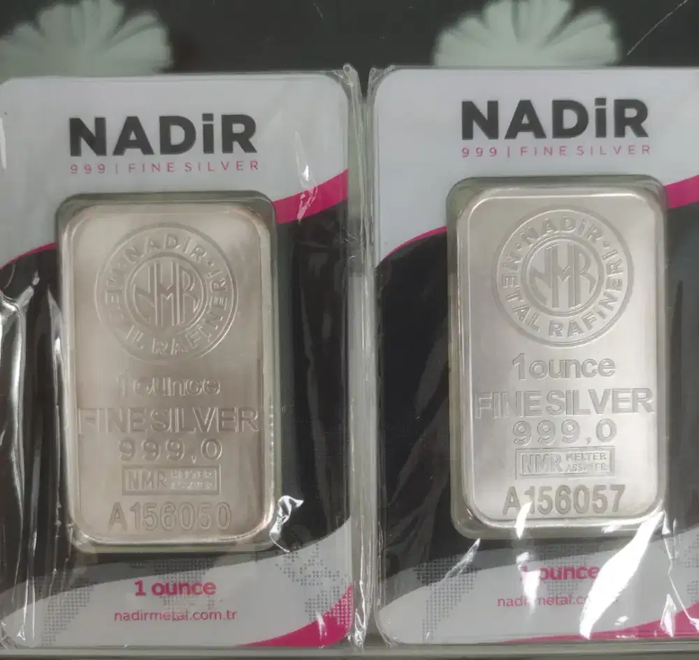 Perak batangan NADIR 1 OZ