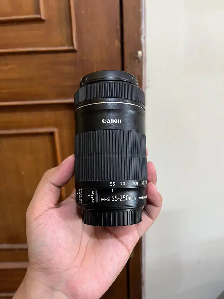 Lensa Tele Canon 55-250mm Is Stm Zoom