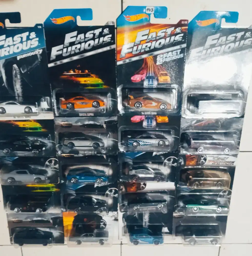 Hot wheels seri fast furious