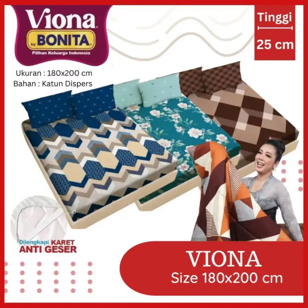 Sprei bonita motif