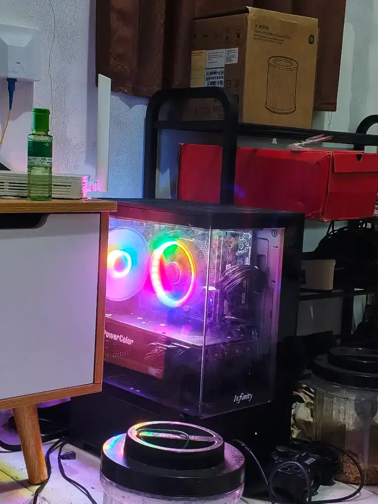 Pc Gaming Rx 5700xt 8GB, intel i3 12100f  RAM 16 Ssd 128 Hdd 500