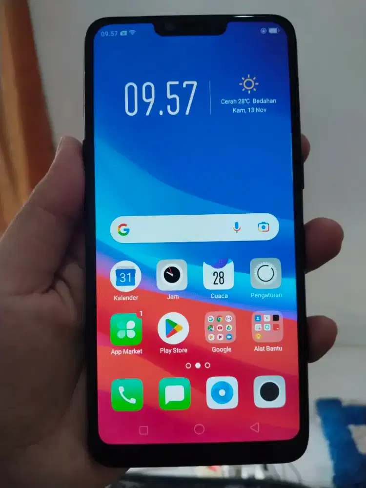 hp oppo A3s ram6/128