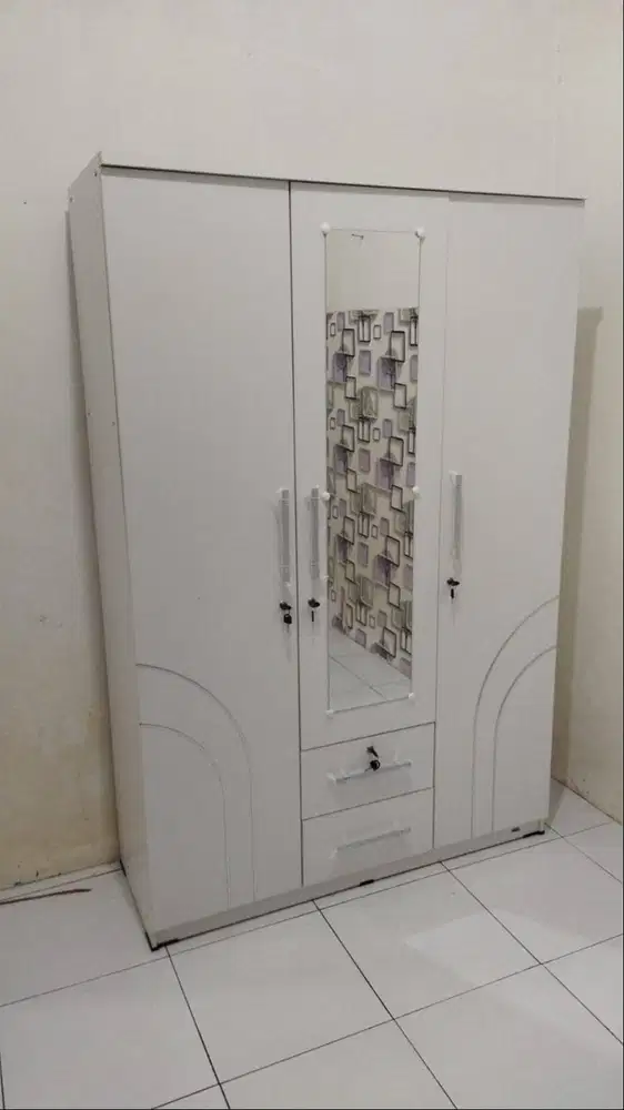 LEMARI PAKAIAN 3 PINTU BEST SELLER ! TERMURAH GRATIS ANTAR