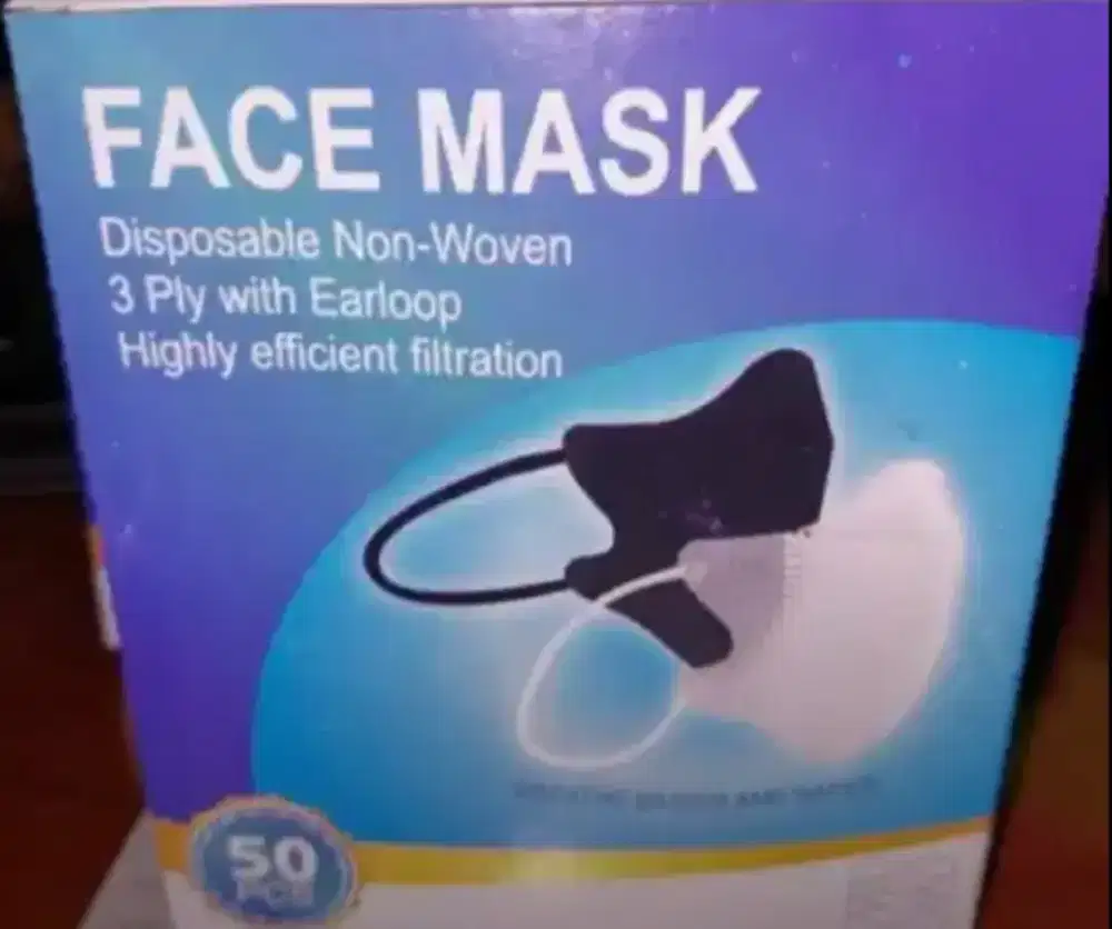 Masker duckbill isi 50 pcs Rp 7700