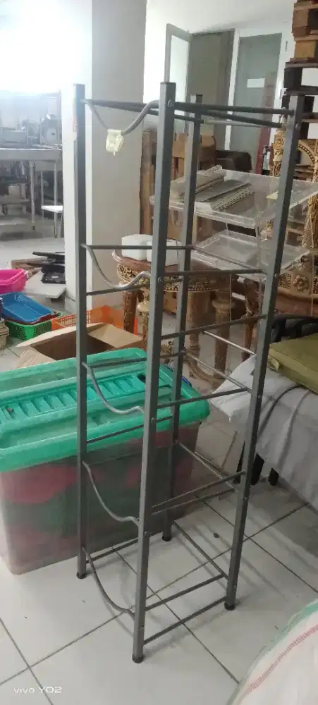 Dijual rak galon besi 5 susun