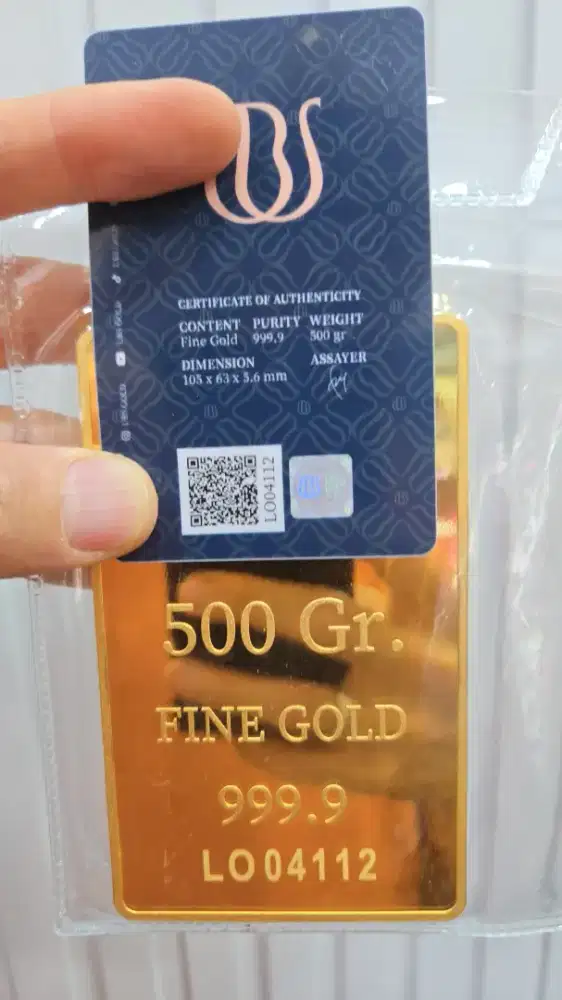 500g UBS GOLD NEW 1.135M MEDAN