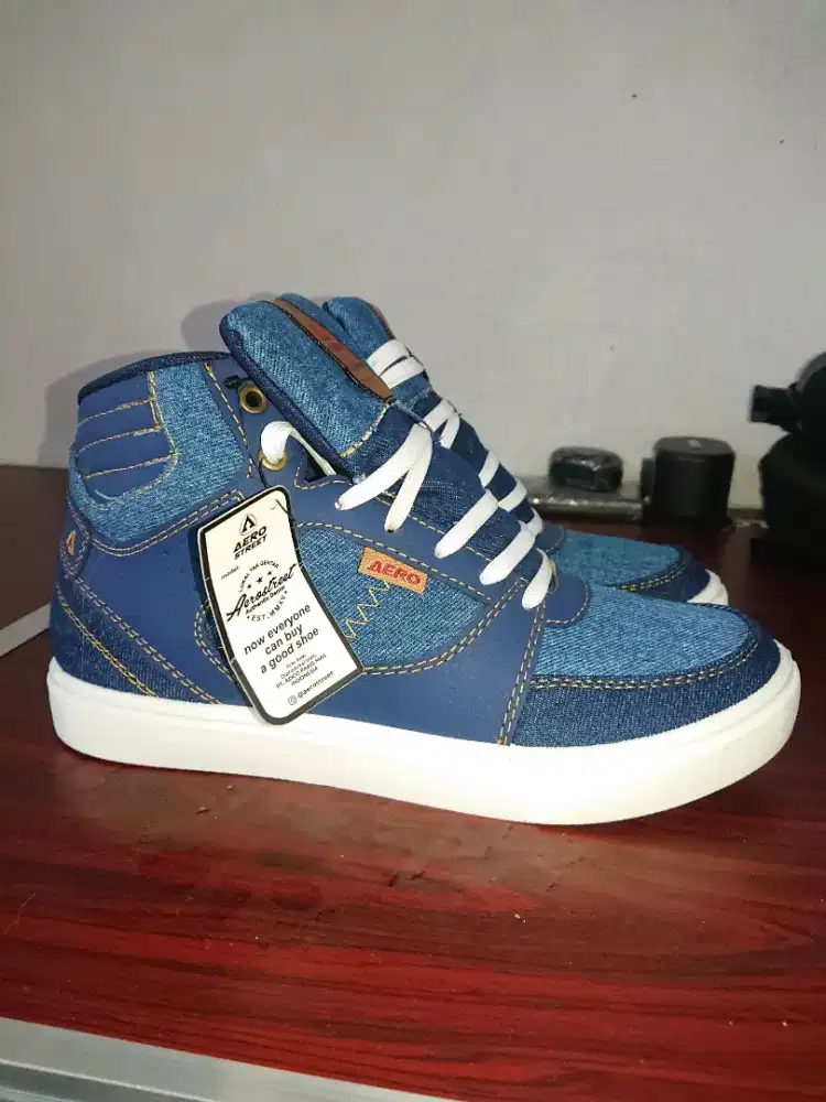 Aerostreet hoops denim bukan Jordan nike