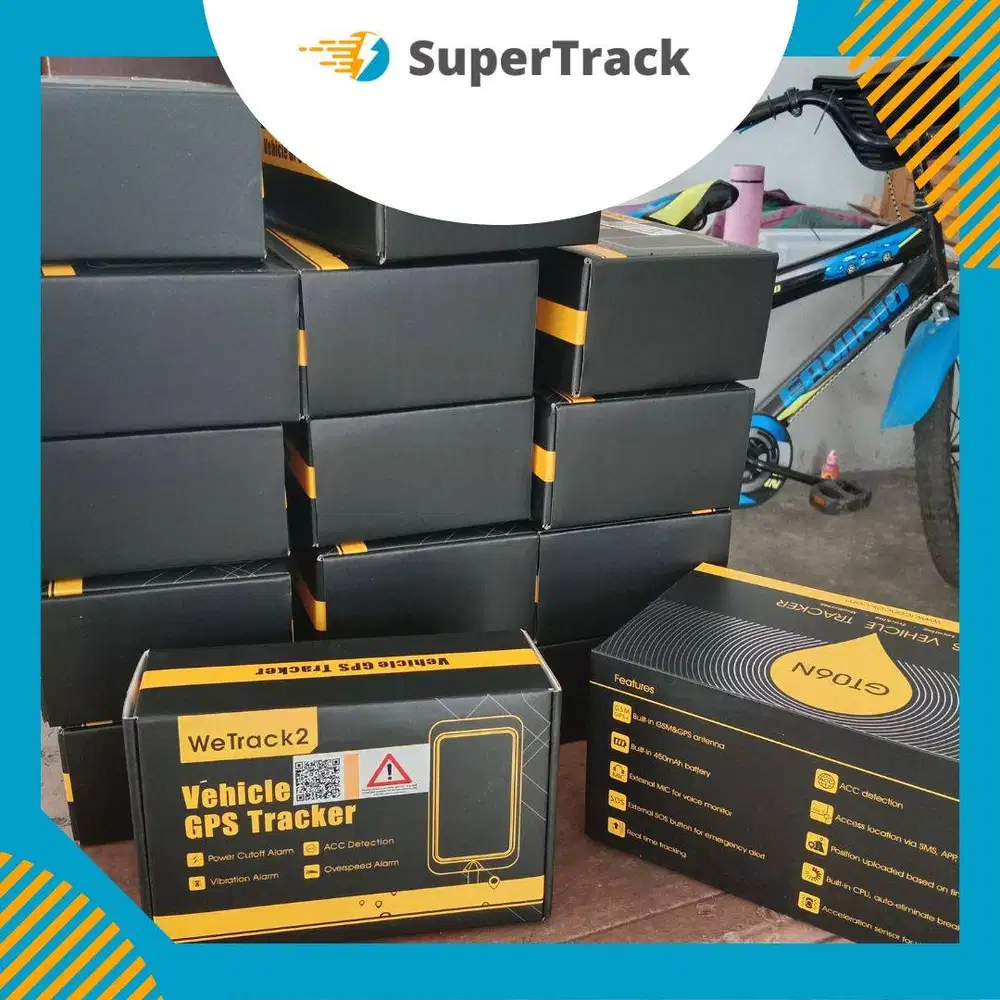 Alat Canggih GPS Tracker Supertrack untuk kendaraan Motor, Mobil, Truc