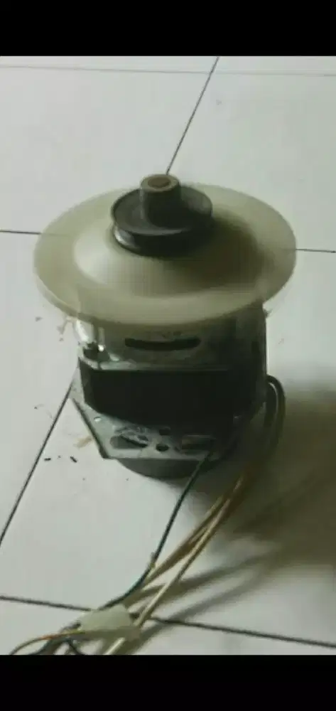 Dinamo bekas mesin cuci 1 tabung Sharp