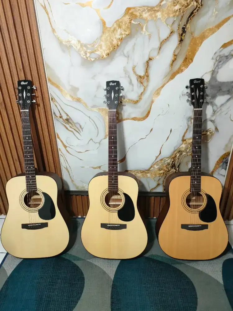 Gitar akustik original Yamaha Cort likenew second