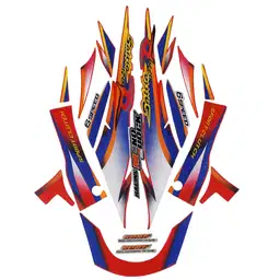 STRIPING LIST SUZUKI SATRIA R 120 TAHUN 1999