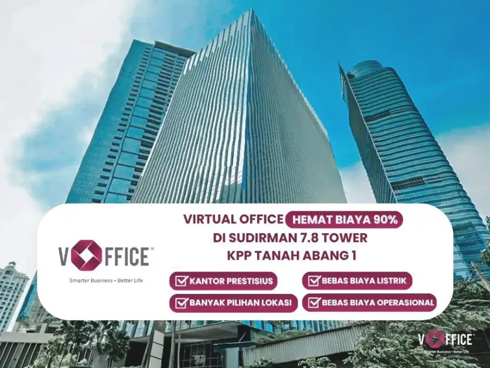 SEWA KANTOR VIRTUAL STRATEGIS AREA SUDIRMAN JAKARTA PUSAT