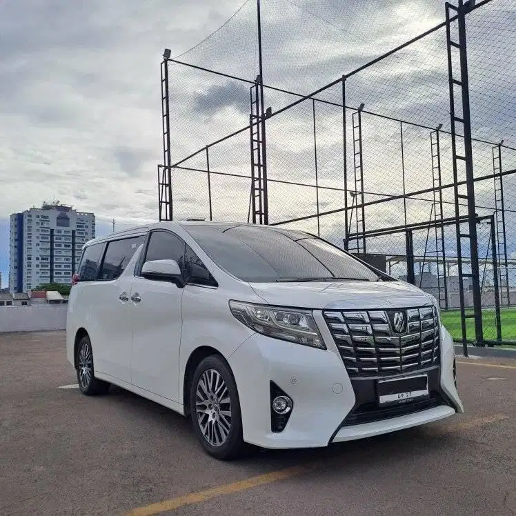 [ Nik 17 ] Toyota Alphard 2.5 G ATPM 2017 Putih Pilot Seat