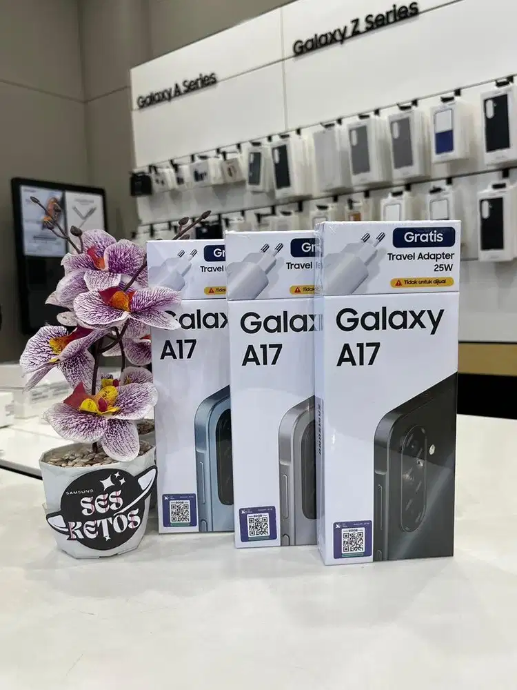 Samsung A17 Free Adaptor 25w, Promo Finance Dp 0 Admin 0 Syarat KTP