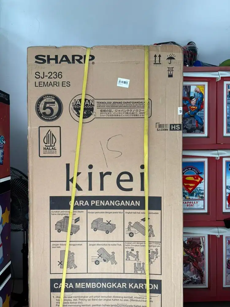 kulkas merk sharp SJ-236