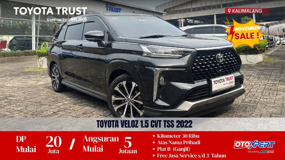 TOYOTA VELOZ 1.5 Q CVT TSS 2022