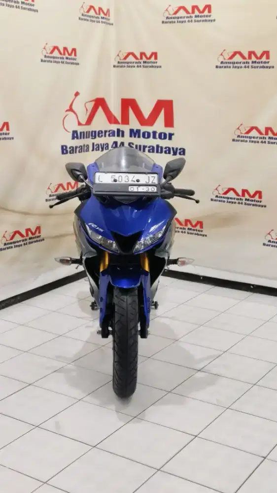 Km 9 Ribu Yamaha R15 V3 Tahun 2019 warna Biru