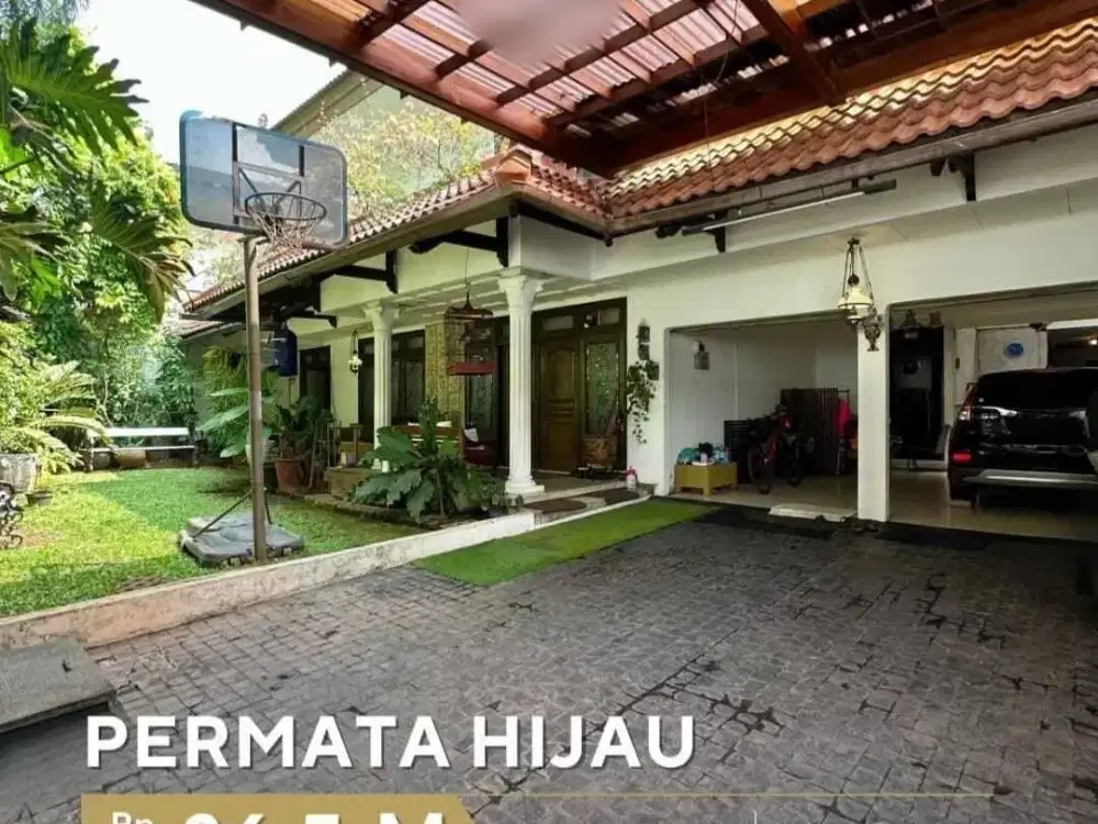 DIJUAL CEPAT MURAH RUMAH MEWAH DI PERMATA HIJAU 1 DEKAT KE SENAYAN