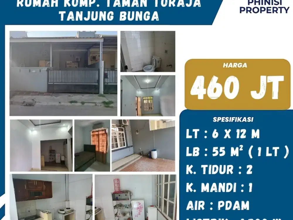 DIJUAL Rumah Murah di Tanjung Bunga