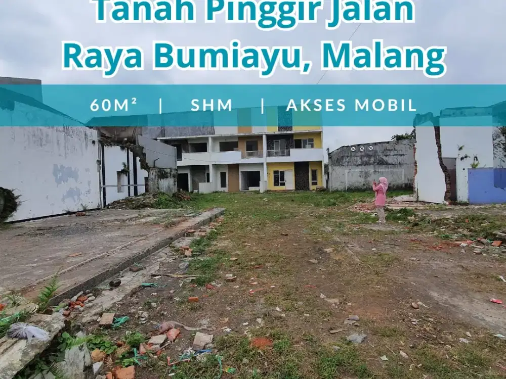 Dijual Tanah Kavling Bumiayu Pinggir Jalan Raya, Akses Super Mudah!
