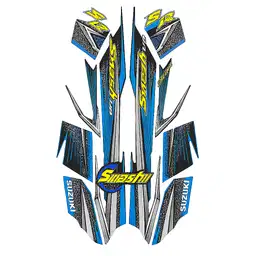 STRIPING LIST SUZUKI SMASH 110 SR TAHUN (2007)