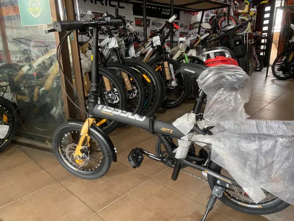 sepedah lipat odessy ritz ukuran 16