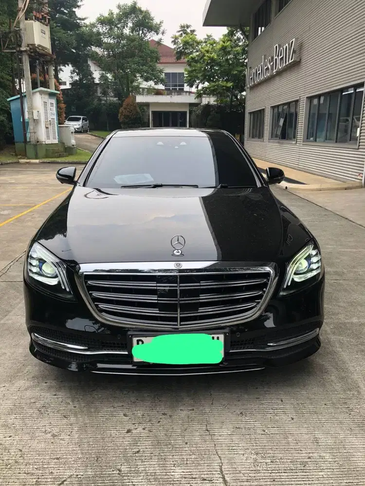 TERMURAH MERCY S450L HITAM TH 2019