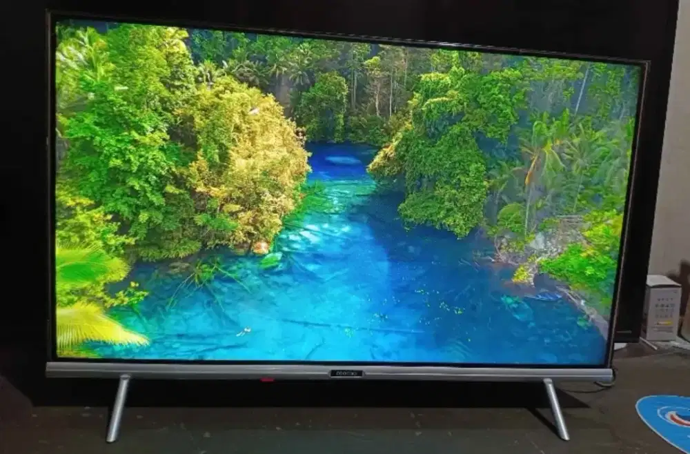 ANDROID SMART TV DIGITAL 32 INCHI COOCAA, KOMPLIT NO MINUS,SEGEL