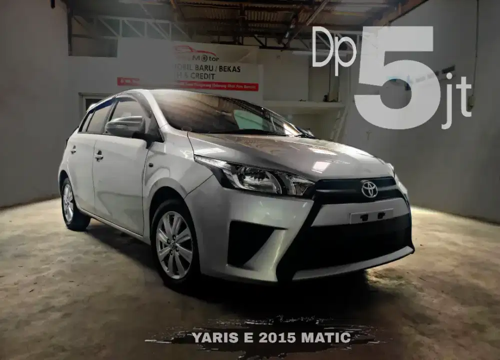 [DP 5 JT TERMURAH] ISTIMEWA YARIS E 2015 MDL 16 17 MATIC LOW KM !