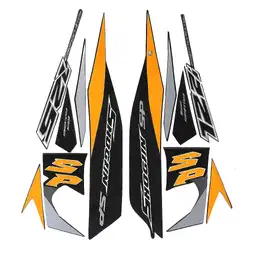 STRIPING LIST SUZUKI SHOGUN SP 125 TAHUN 2007