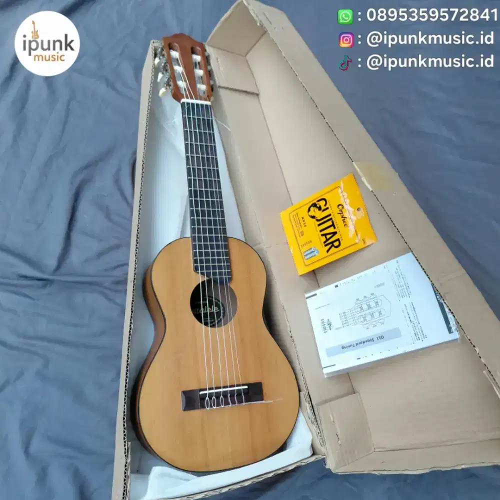Yamaha GL1 Original Gitar ukulele 6 senar + senar Baru Nylon