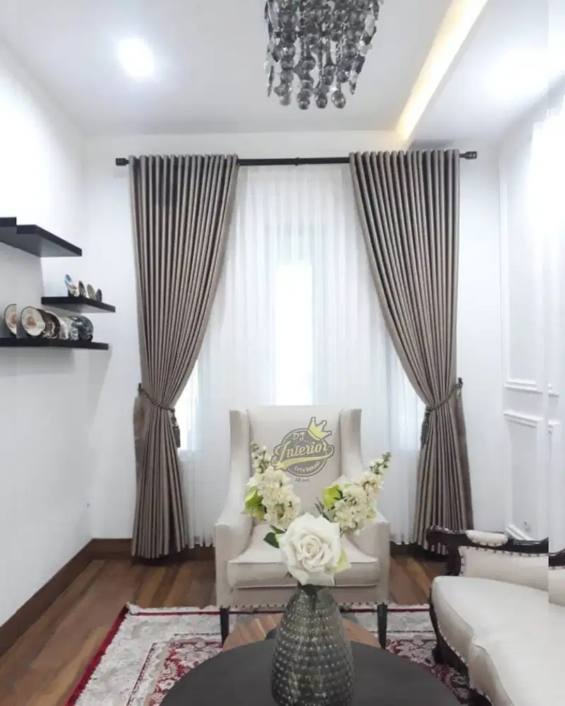 Toko Tirai Gorden Jendela Gordyn Mewah Hordeng Model Terbaru Murah