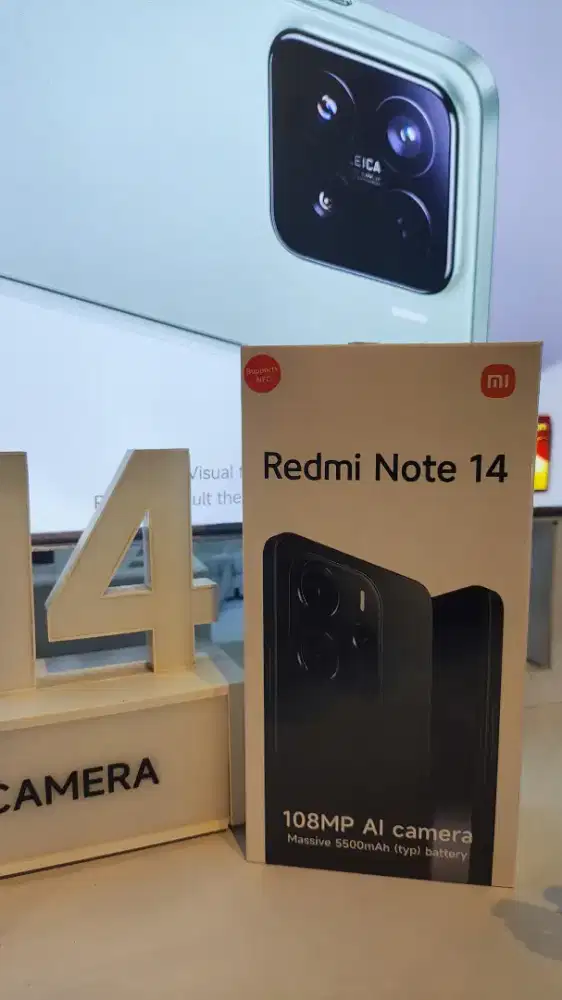 Redmi Note 14 promo geden