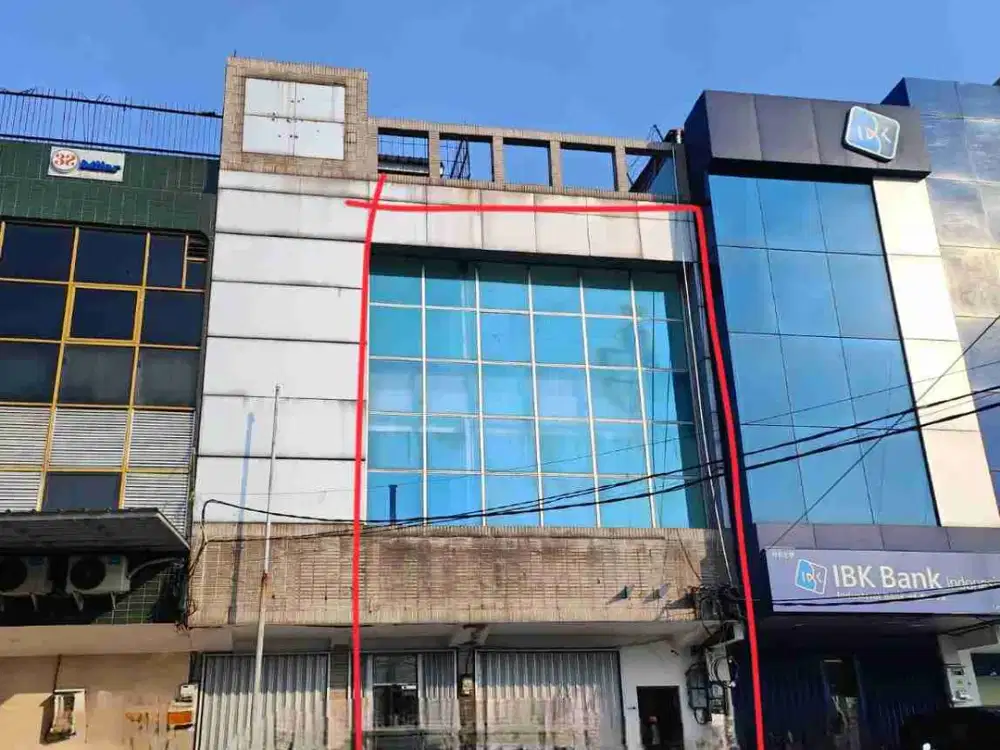 Disewakan Ruko 4lt. Cempaka Putih Permai