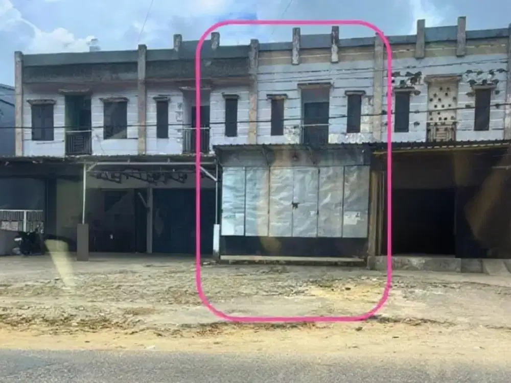 Ruko 2lt Di Kota Kendari Sulawesi Tenggara, Strategis Dekat Pasar