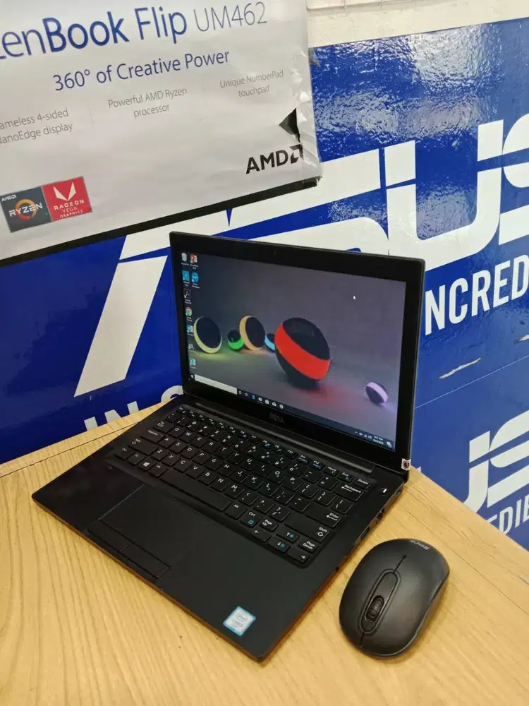 PROMO ULTRABOOK DELL 7280 CORE i5 RAM 8GB SSD 256GB SIAP PAKAI