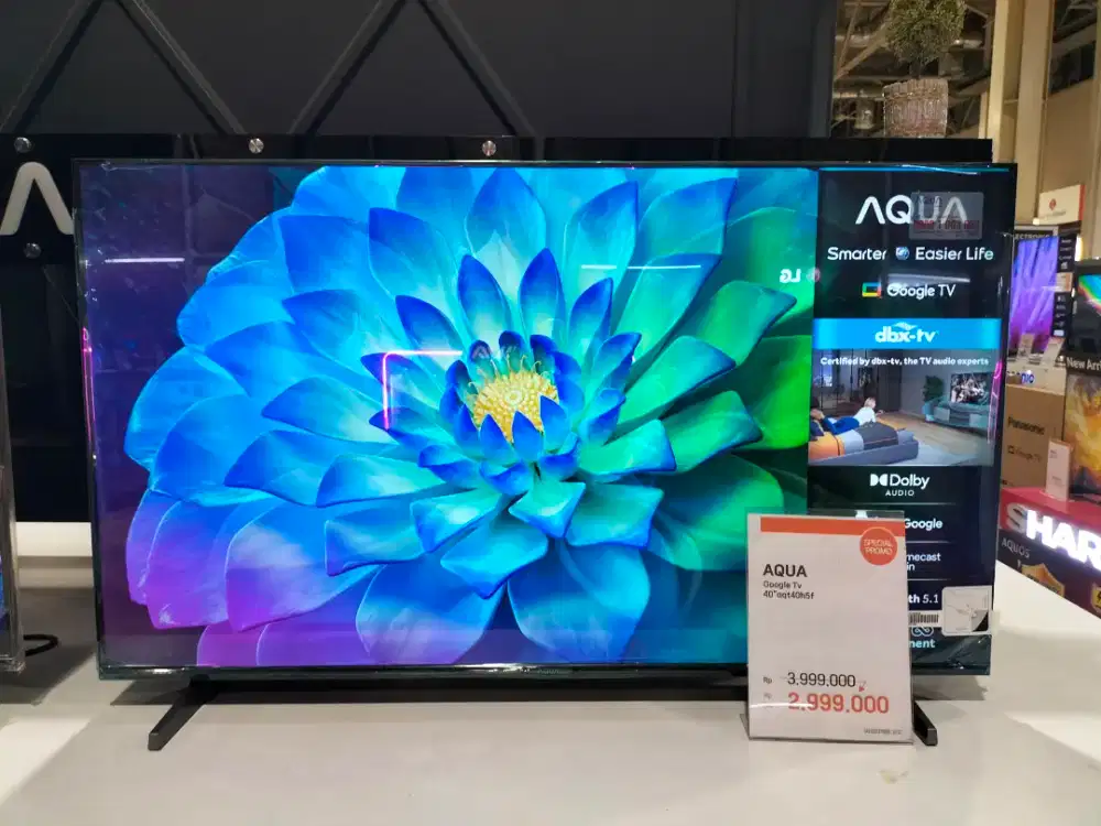Promo Aqua Google TV 40 Aqt40h5f Bisa Dicicil Pake Aeon Fast