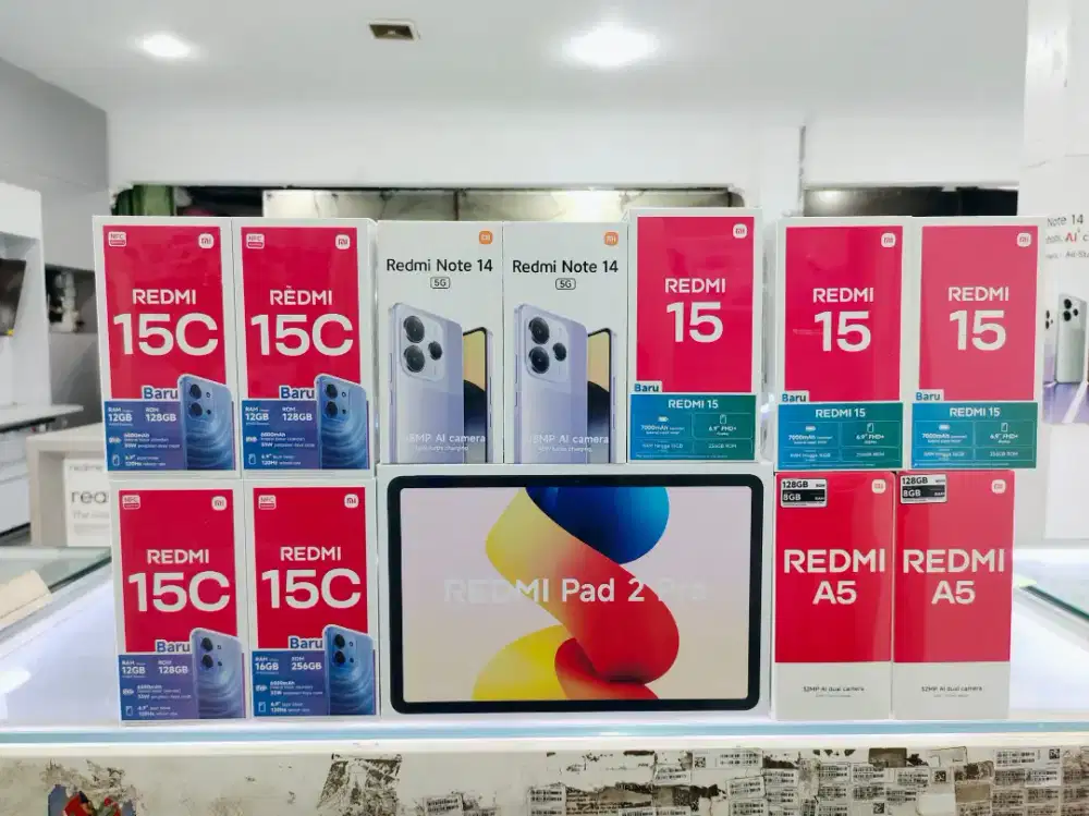 New Redmi 15 ram 8/128