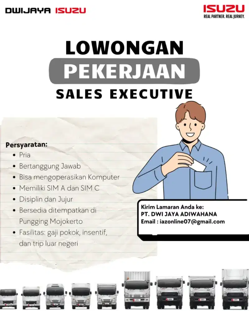 DI BUTUHKAN SEGERA SALESFORCE ISUZU
