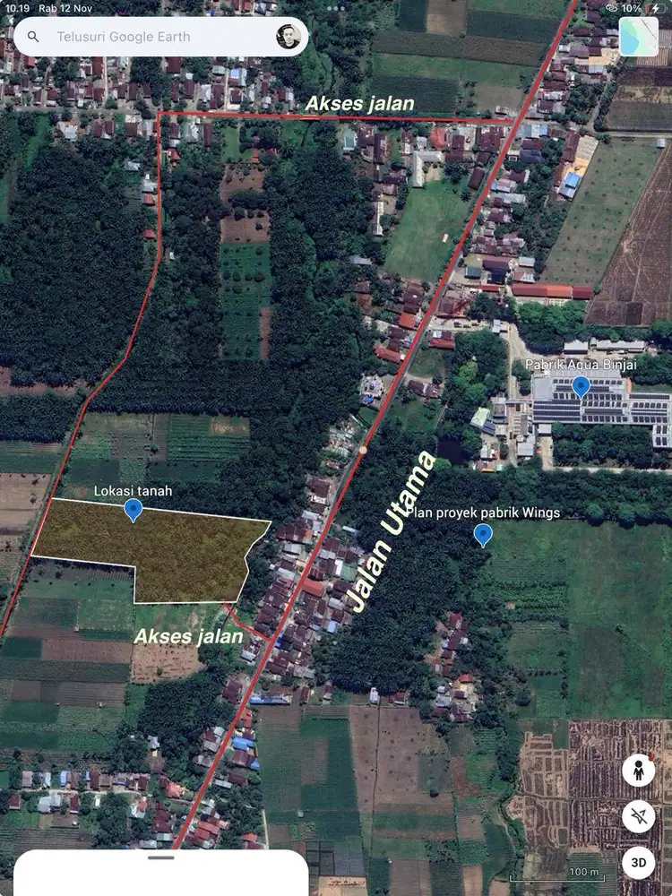 TANAH INVESTASI STRATEGIS