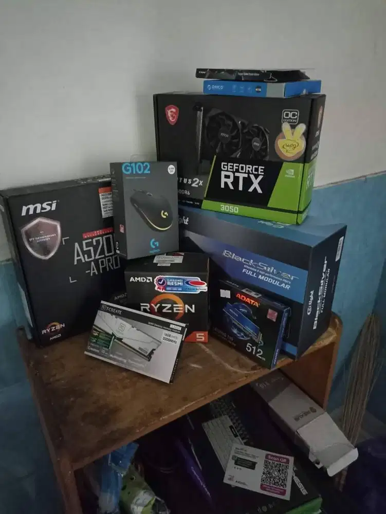 PC Gaming Kesayangan RTX 3050 6GB