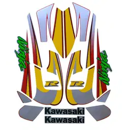 STRIPING LIST KAWASAKI NINJA R TAHUN 2005 2006