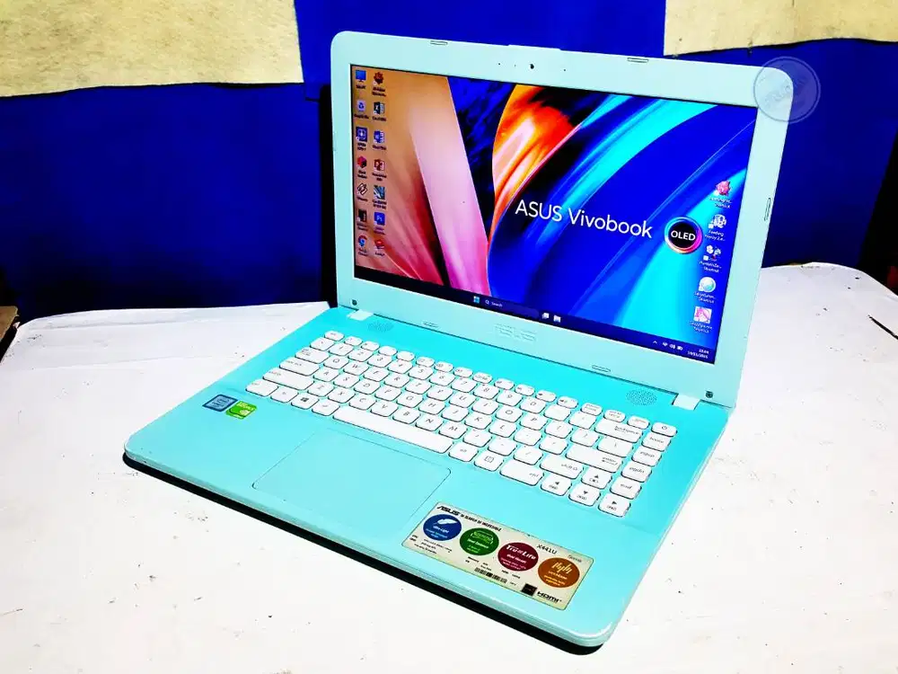 Laptop Asus Ram 8 Core i3 Blue Normal 500 Gb