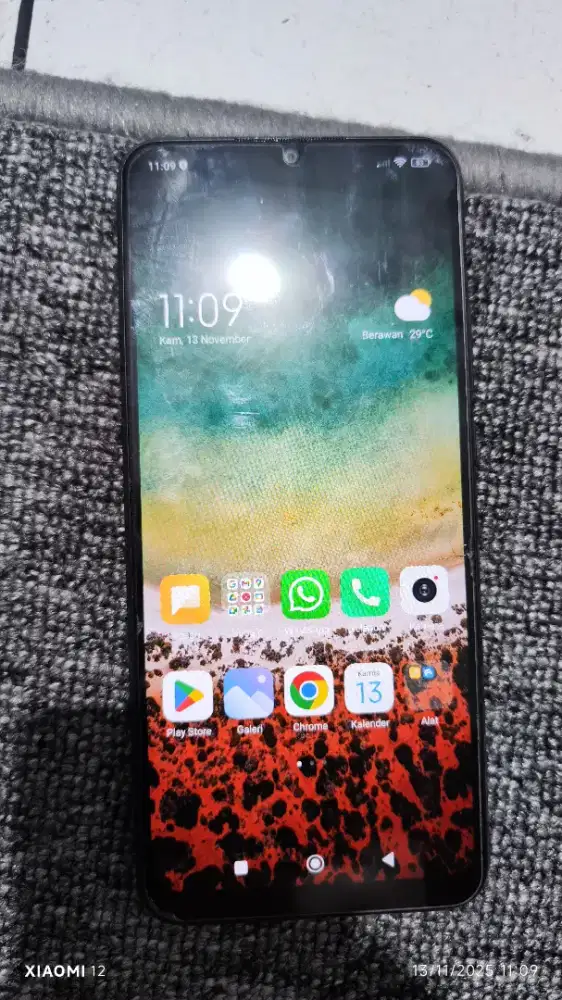 Xiaomi redmi 10C kondisi bagus 4/64gb